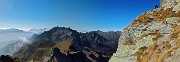 38 Vista sulla cresta di salita dal Monte di Sopra